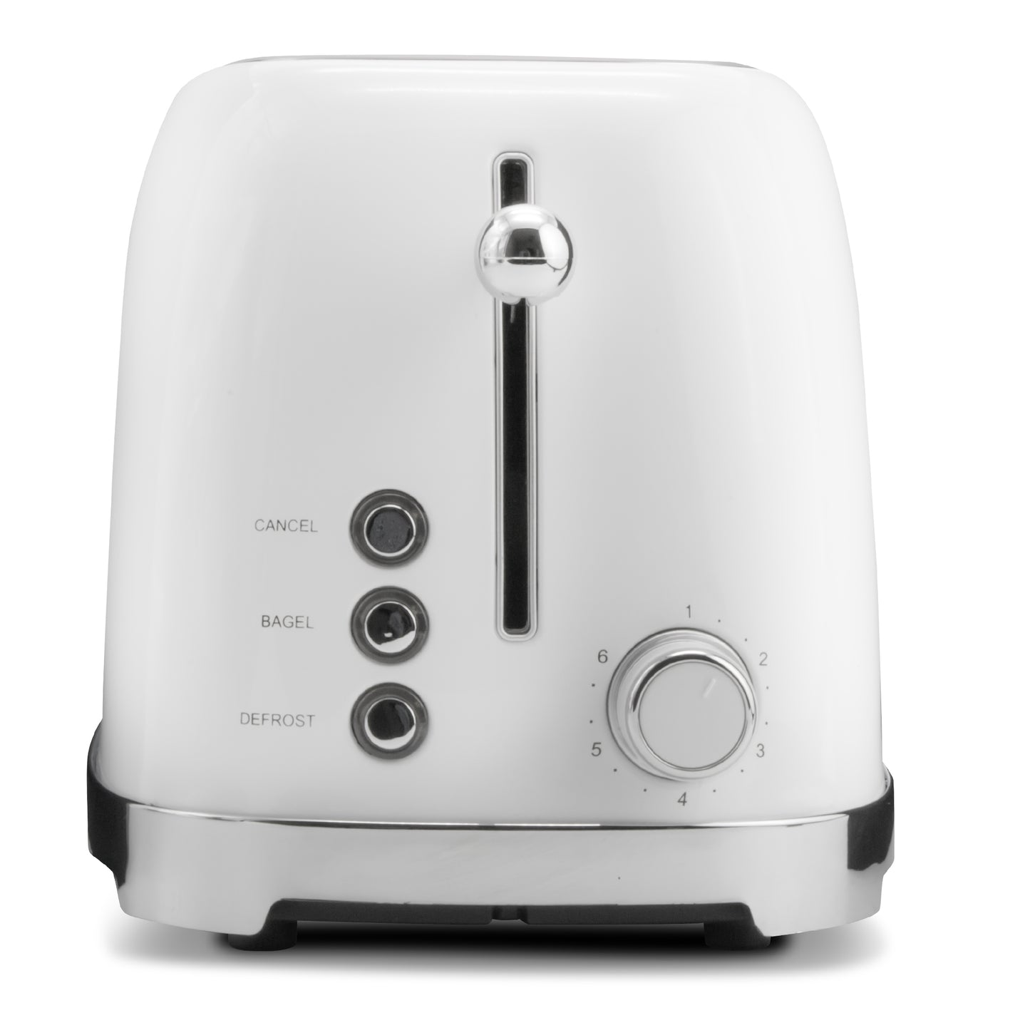 Stainless Steel 2-Slice Toaster with Extra-Wide Slots & 6 Browning Settings – Bagel, Defrost, and Reheat Functions