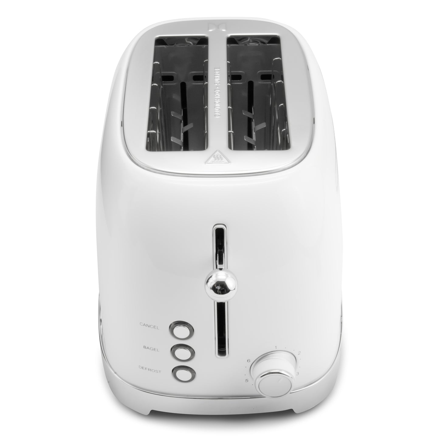 Stainless Steel 2-Slice Toaster with Extra-Wide Slots & 6 Browning Settings – Bagel, Defrost, and Reheat Functions