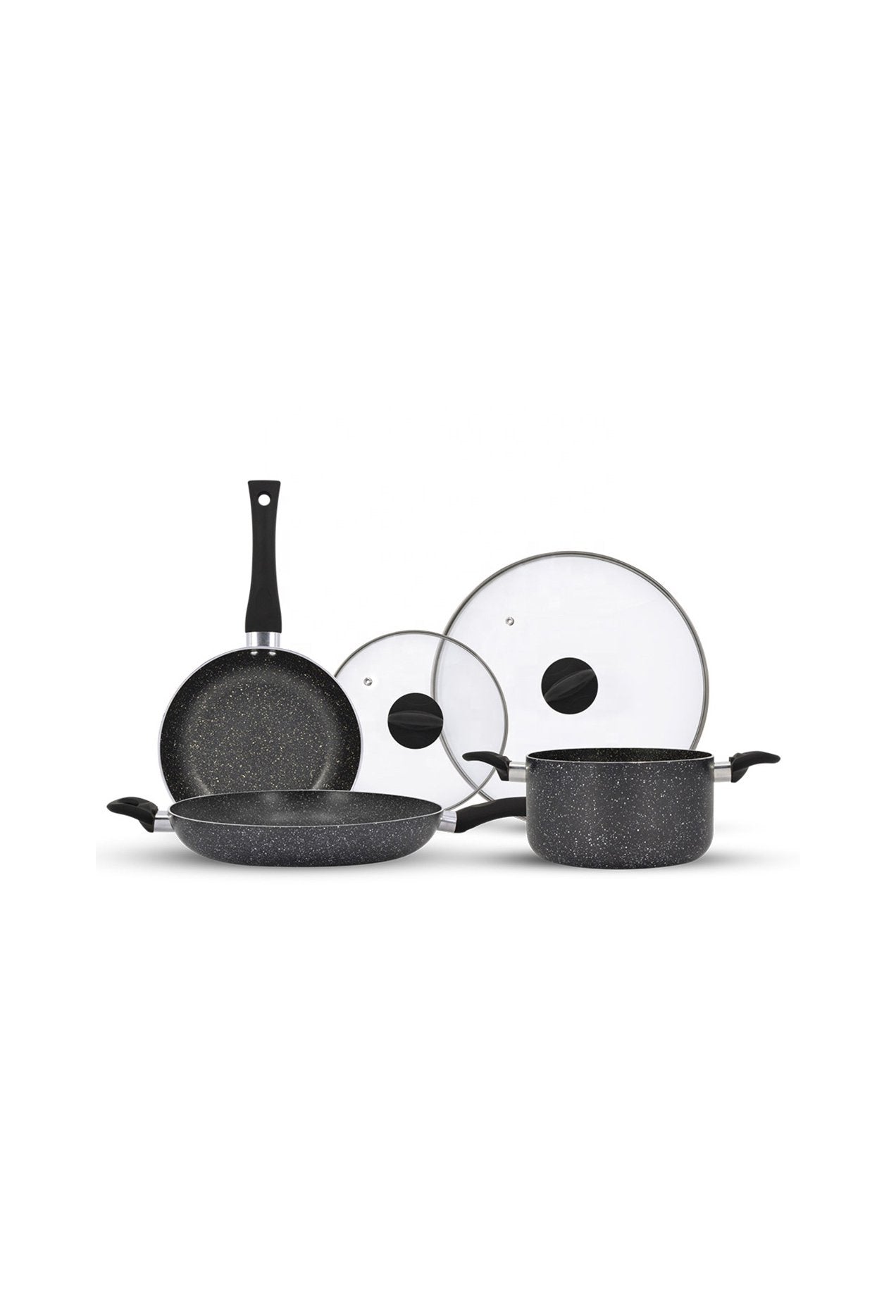 5 Pcs Granite Nonstick Cookware Set