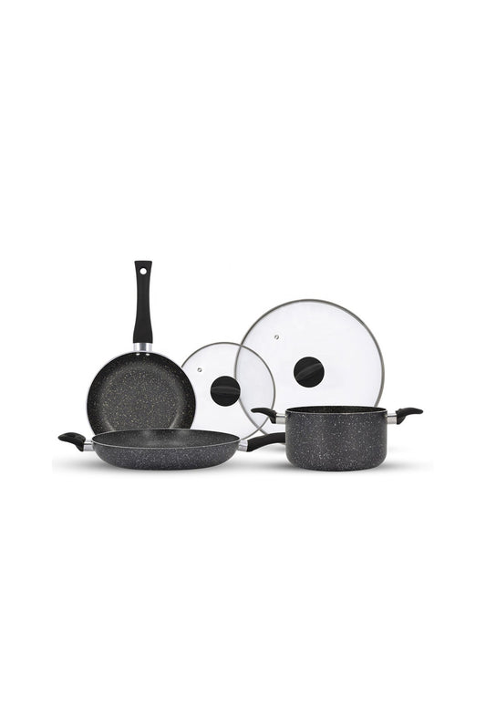 5 Pcs Granite Nonstick Cookware Set