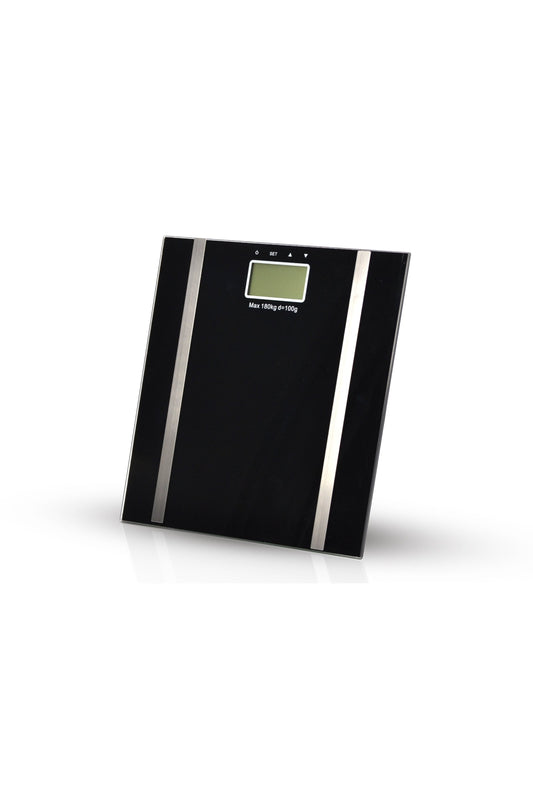 Eternal Body Trainer Scale Digital Body Weight Bathroom Scale with Step-On Technology and Tempered Glass with Body Fat function