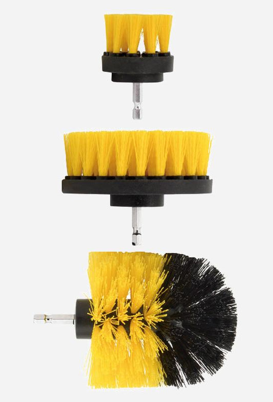 Drill Brush Scrub Drill Attachment 3 Pieces Kit