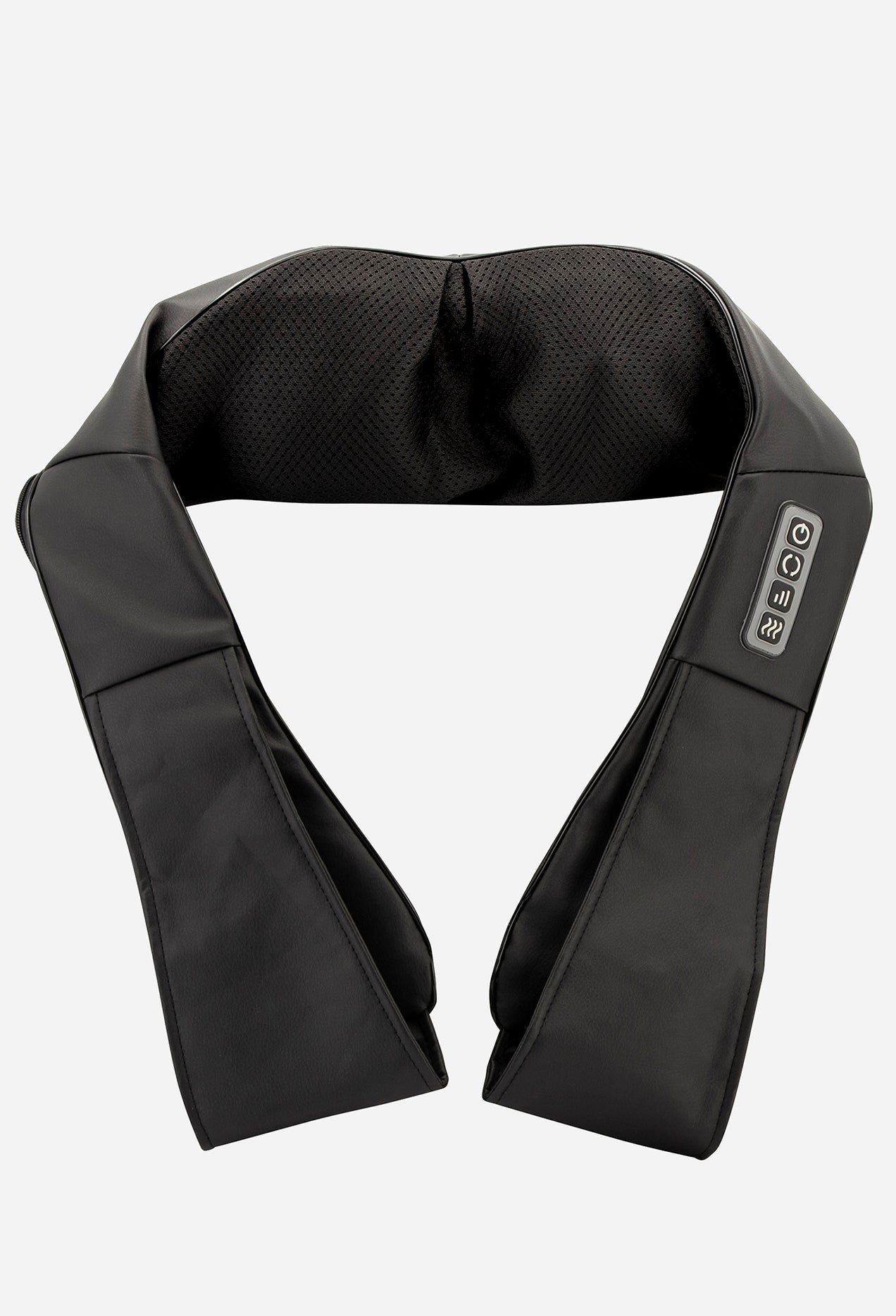 Shiatsu Back and Neck Massager  with Heat | Deep Tissue Kneading Massage for Shoulder Lower Back Calf, Black