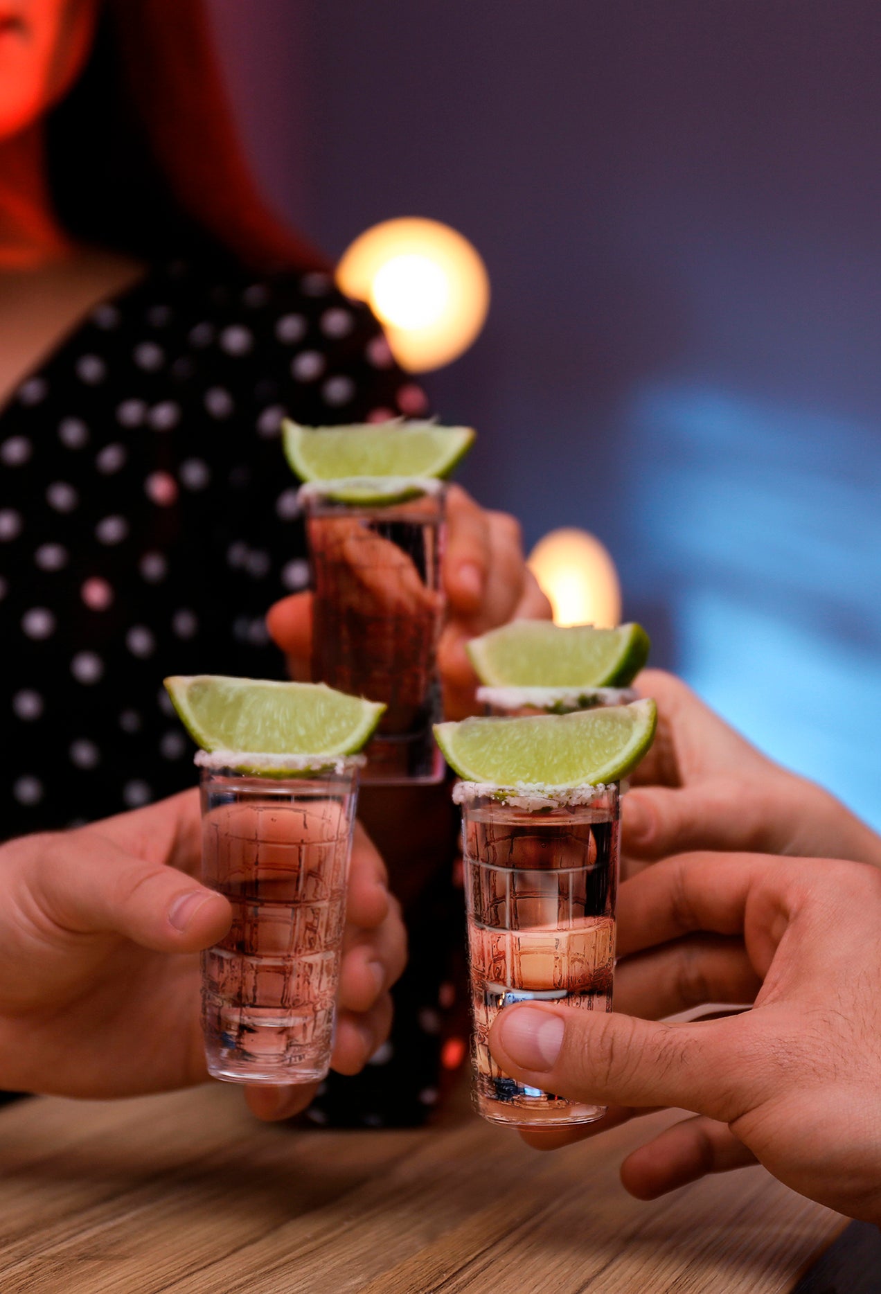 Crystal Shot Glasses Set 6( 2OZ EA)