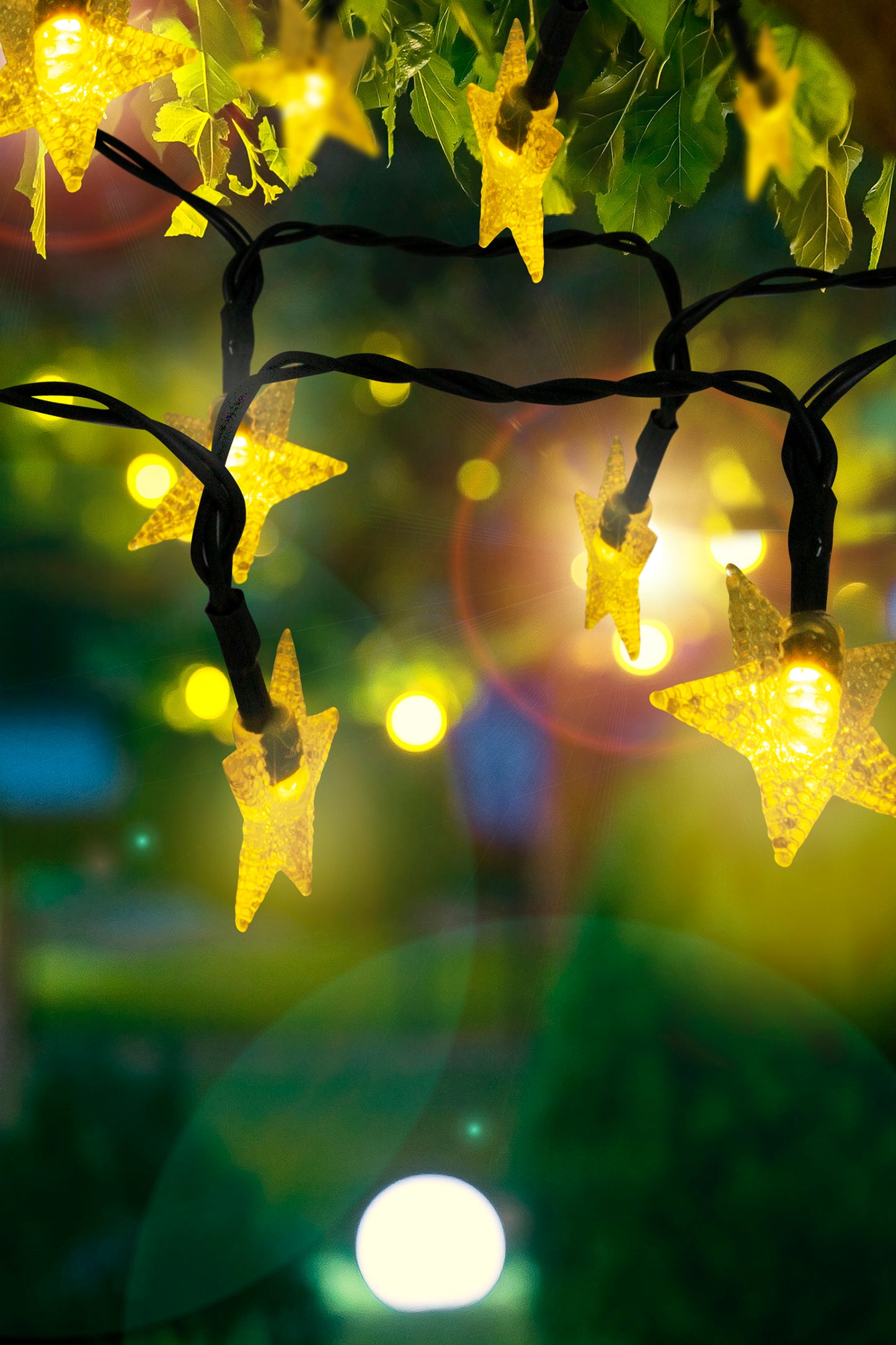 Star Solar String Lights