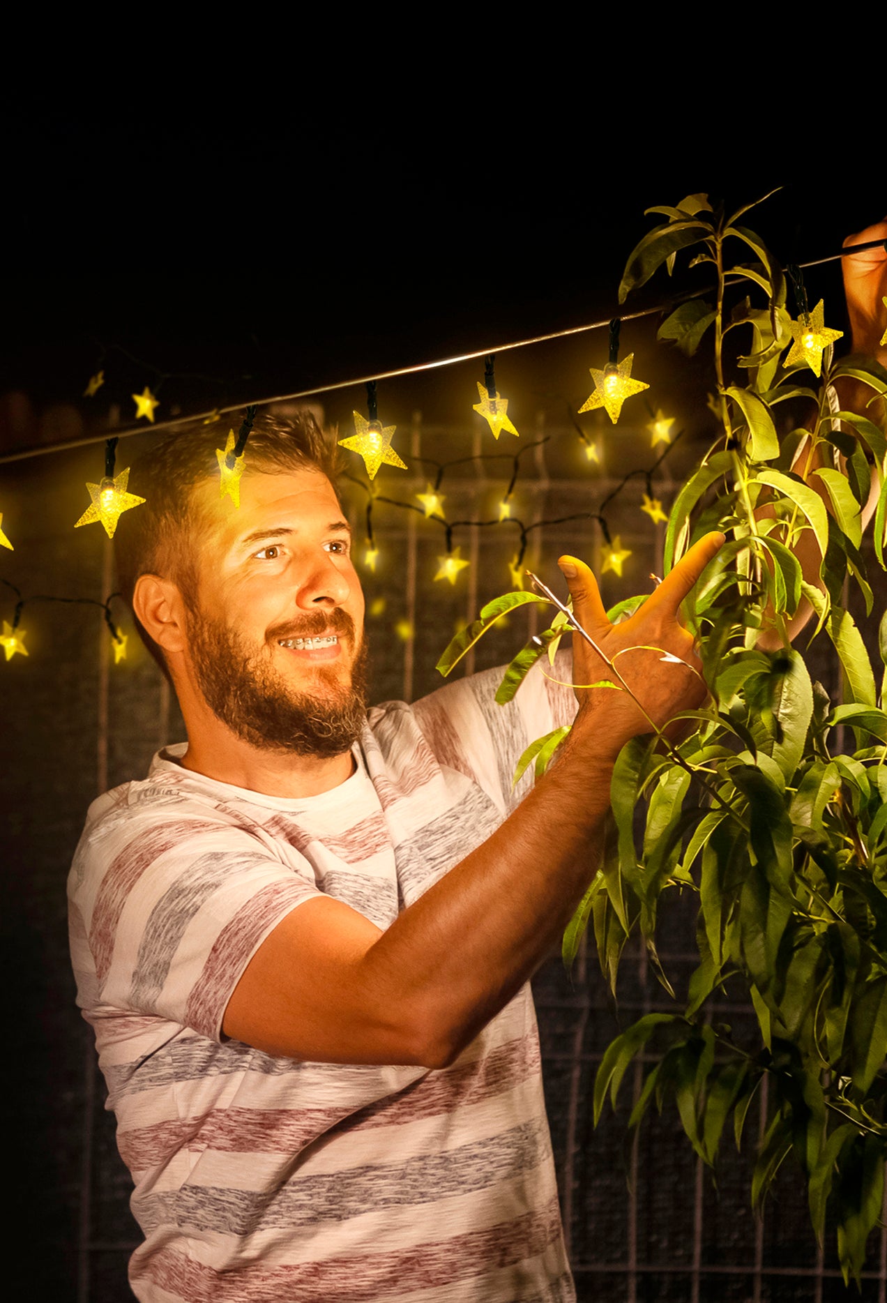 Star Solar String Lights