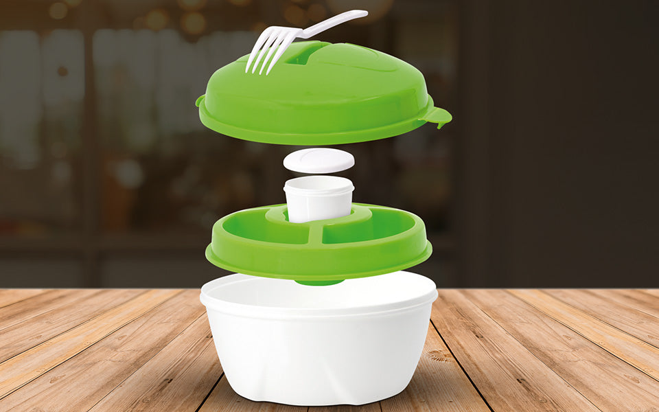 Leak Proof Salad Bowl Set