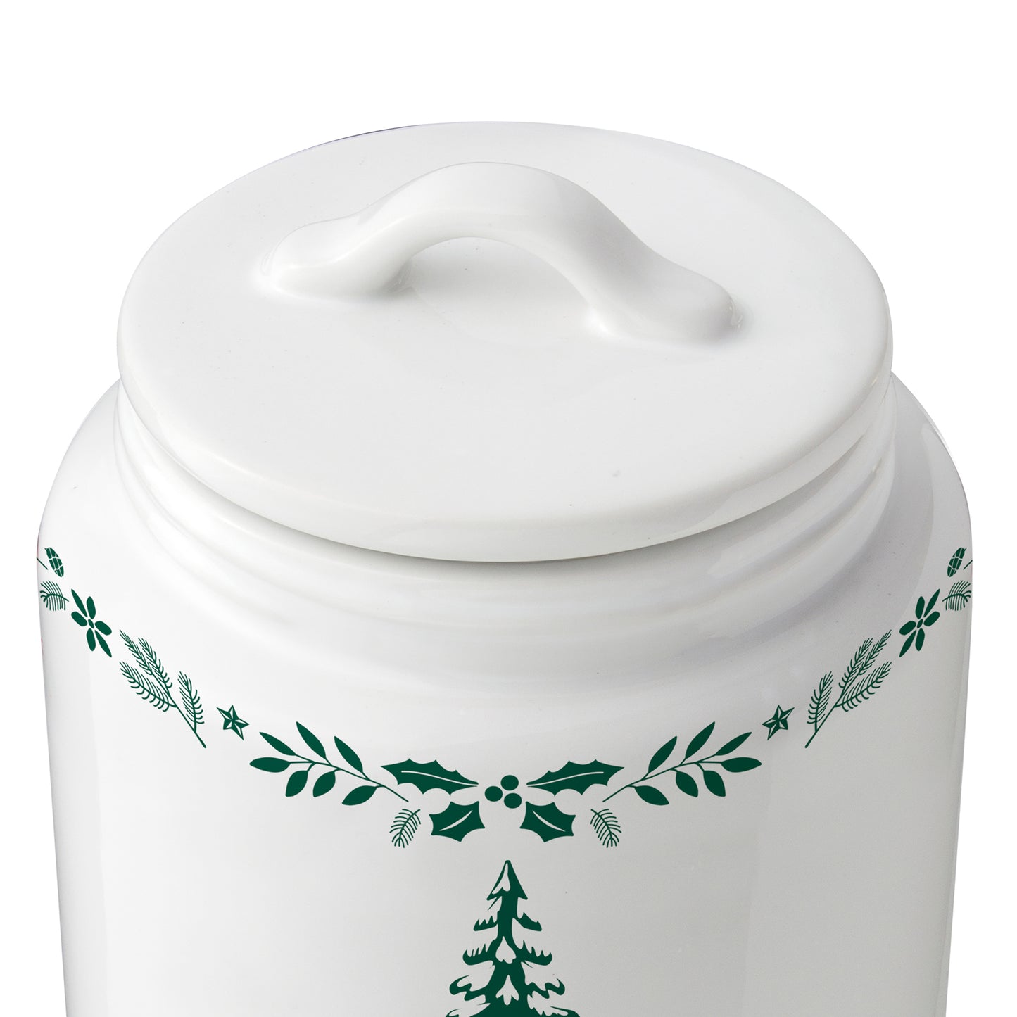 Ceramic Christmas Cookie Jar