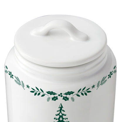 Ceramic Christmas Cookie Jar