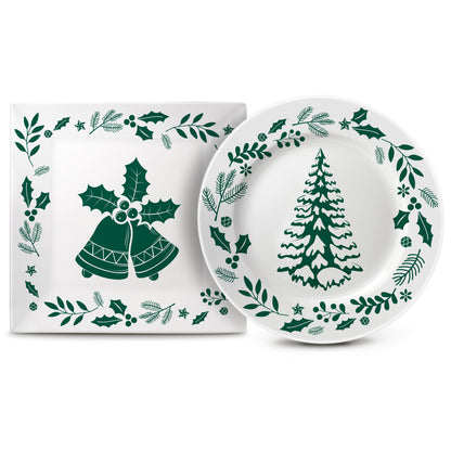 Ceramic Christmas Plates