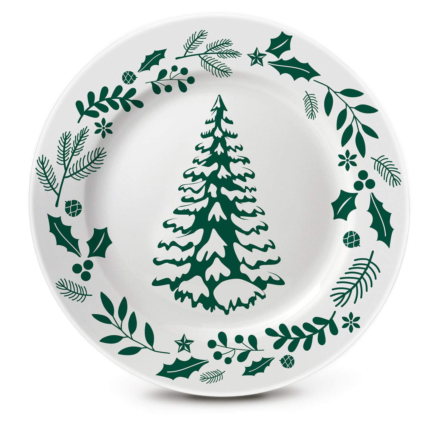 Ceramic Christmas Plates