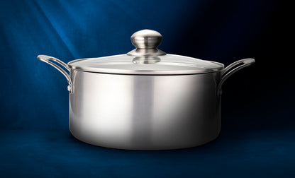 4.5qt Stainless Steel Coating Stock Pot