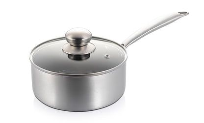 2qt Sauce Pan Stainless Steel Coating Outside