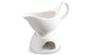 Gravy Boat with Stand and Candle Holder – 12 oz Gravy Boat Saucer