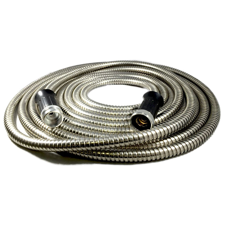 Stainless Steel Garden Hose 25ft