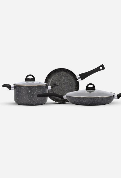 5 Pcs Granite Nonstick Cookware Set 