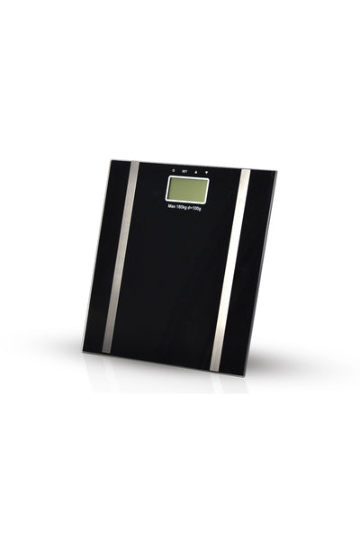Eternal Body Trainer Scale Digital Body Weight Bathroom Scale with Step-On Technology and Tempered Glass with Body Fat function 