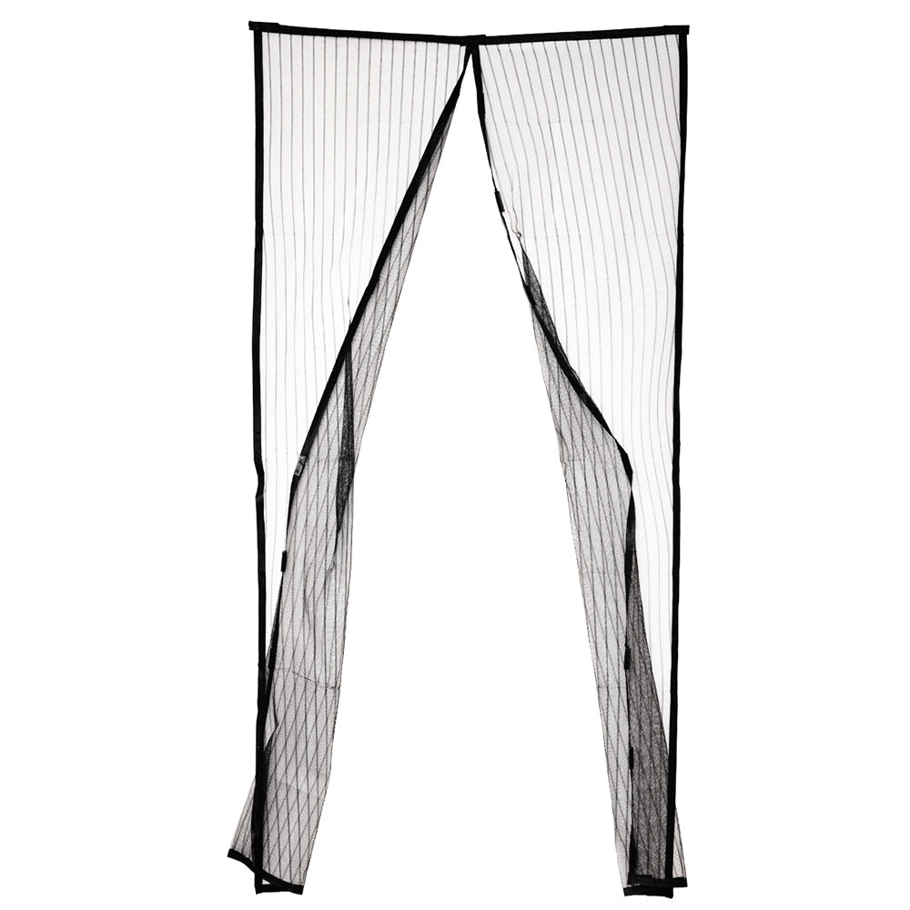 Hand-Free Mesh Door -BLACK