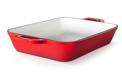 Enameled Cast Iron Baking Pan