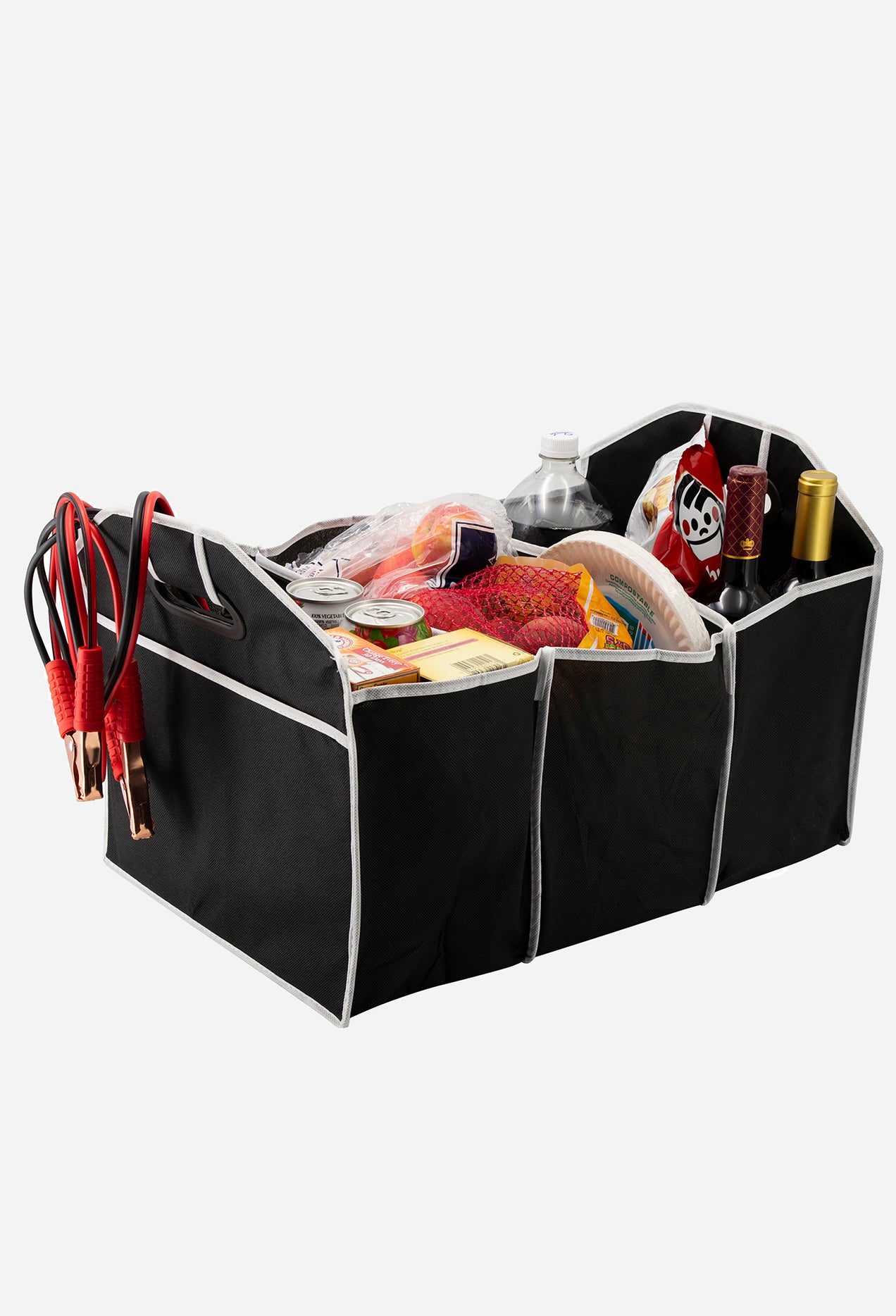 Foldable Car Trunk Organizer with Cooler