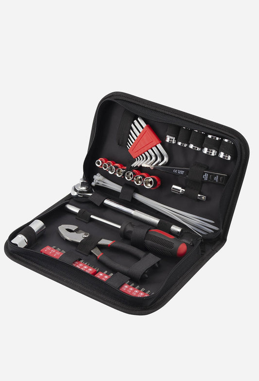 Eternal Auto Tool Kit with Zippered Case, 56 Pieces