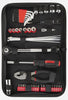Eternal Auto Tool Kit with Zippered Case, 56 Pieces