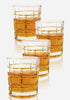 Eternal Whisky Glass with Thick Weighted Bottom Set of 4 