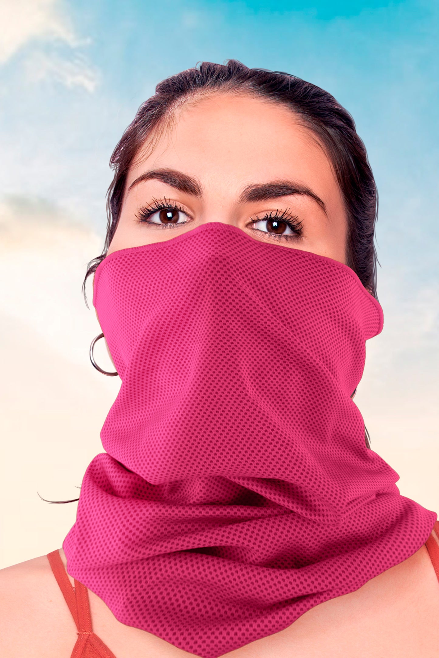 Cooling Neck Gaiter Cools When Wet Set of 4
