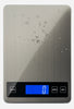 Kitchen Scale for Food with Tare Function Weight Grams and Ounces, 22lb Measure Limit Stainless Steel and Tempered Glass