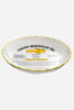 Ceramic Recipe Pie Plate