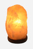 Eternal Stress Relief Natural Glow Himalayan Salt Lamp with Wood Base and Dimmer Switch,  7” Pink Crystal 